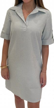 Peace of Cloth Ryan Collared Dress In Black