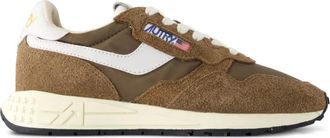 Autry Reelwind Low round-toe sneakers - Brown