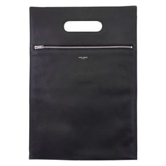 Saint Laurent La Pouch in Leather