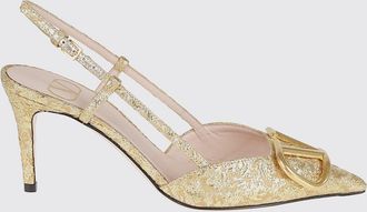 Valentino Garavani Slingback VLogo Signature Valentino Garavani in misto lurex jacquard