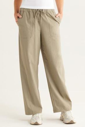 Zella Navigator Utility Pants in Green Vetiver at Nordstrom Rack, Size X-Large