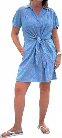 Hatley Margot Mini Dress In Embroidered Flowers