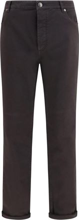 Brunello Cucinelli Dark Brown Regular Jeans