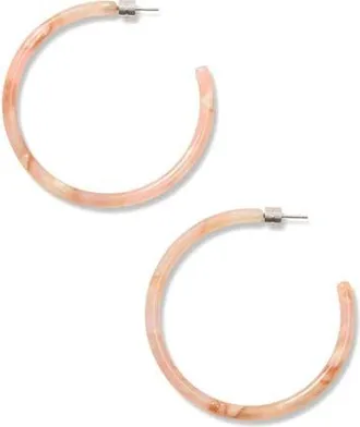 Machete Jewelry Large Hoops in Blossom at Nordstrom