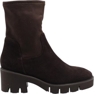 Luca Grossi Fanes Enkellaars - Dames - Laarzen met Hak - Bruin - 37 EU - Schoenen