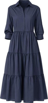 C&acirc;llas Milano Marseille Tiered dress in Pale Blue at Nordstrom, Size 10 It