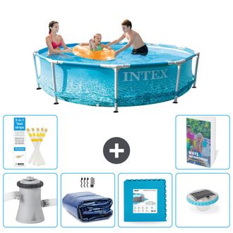 Intex Piscina Con Estructura Redonda - 305x76 Cm - 7-piezas S326