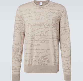 Berluti Scritto wool and cashmere sweater