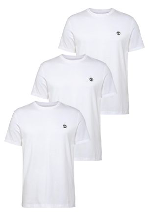 Timberland T-Shirt TIMBERLAND DUNSTAN RIVER 3xPack Tee, Herren, Gr. XXL, weiss (wei&szlig;), Obermaterial: 100% Baumwolle, Shirts T-Shirt, f&uuml;r Sportmode, Outdoormode u