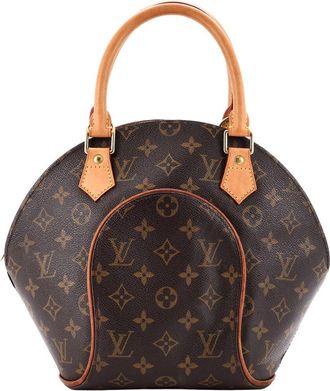 Louis Vuitton Brown Monogram Canvas Ellipse Bag Pm (Authentic Pre-Loved)