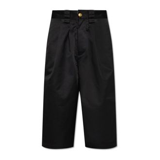 Willy Chavarria Long Shorts, male, Black, Size: M Borracho Short
