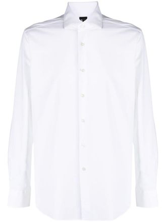 Xacus White Long-Sleeve Shirt