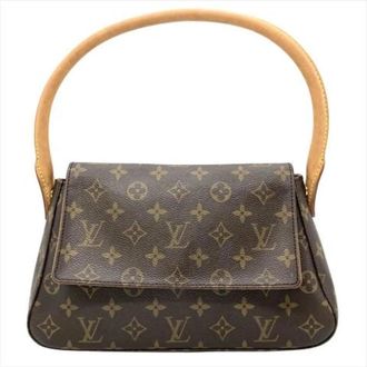 Louis Vuitton Pre-owned Vintage Canvas Handtas - Dames - Vintage Handtas - Bruin - ONE Size - Vintage