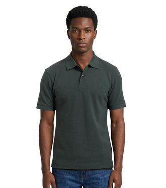 HUGO BOSS Dark Green Logo Polos