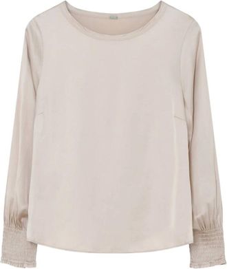 Gustav Dames, Blouses & Shirts, Beige, Maat: M