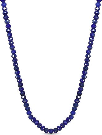 Jewelmak 14K Lapis Necklace