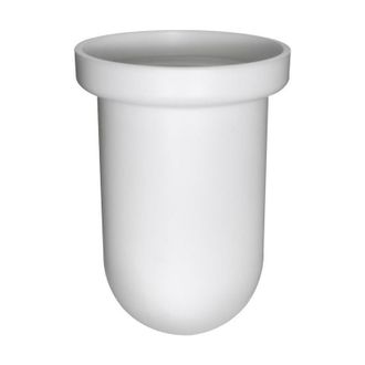 Emco Cepillo De Vidrio De Pl&aacute;stico Blanco Logo
