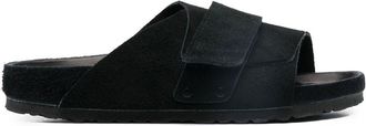 Birkenstock Kyoto 35mm sandals - women - Calf Leather/Calf Suede/Rubber - 38 Narrow - Black