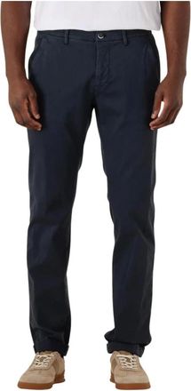 Mason's Heren, Broeken, Blauw, Maat: M Katoen