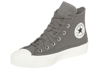 Converse Sneaker CONVERSE CHUCK TAYLOR ALL STAR WIDE, Herren, Gr. 37,5, weiss (sharkskin, vintage wei&szlig;, vintage wei&szlig;), Textil, Schuhe Sneaker