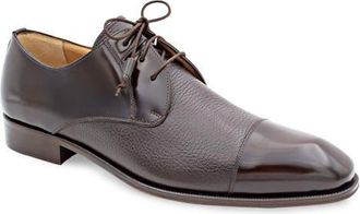 Mezlan Capello Cap Toe Derby in Brown at Nordstrom, Size 9.5