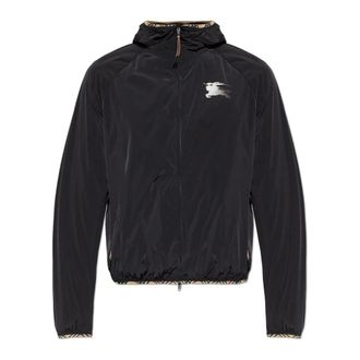 Burberry Light Jackets, male, Black, Size: M Axford Jacket