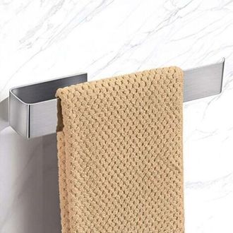 OEM Toallero De Acero Inoxidable Sin Necesidad De Taladrar, Soporte Adhesivo Para Toallas De Ba&ntilde;o Y Cocina, 25 Cm