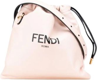 Fendi Pre-owned Bucket Bags, female, Pink, Size: ONE SIZE Pre-owned Bucket Bag