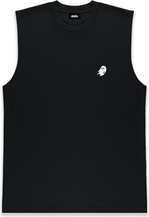 Dalix Ghost Midweight Jersey Tank in Black at Nordstrom, Size Xx-Large