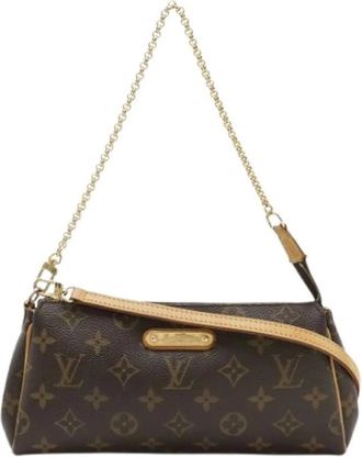 Louis Vuitton Pre-owned Canvas Cross Body Bag - Dames - Vintage Schoudertas - Bruin - ONE Size - Vintage