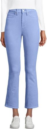 Lands End High Rise Corduroy Kick Crop Pants in Light Cornflower at Nordstrom, Size 14