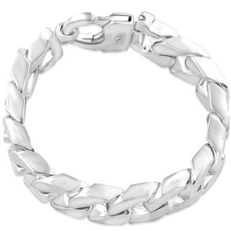 Pompeii3 Mens Cuban 14k Gold (208gram) or Platinum (335gram) 16.5mm Link Bracelet 9.5