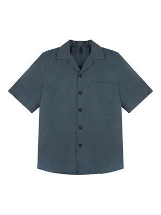 Slowear Camicia in cotone a maniche corte - Blu