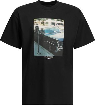 Carhartt Work in Progress Klassiek Auto Grafisch T-shirt - Heren - T-shirts - Zwart - S - Katoen - Tops