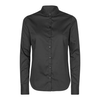 Mos Mosh Black Shirt with Long Sleeves - female - MOS MOSH - Shirts - Black - 2XL - Blouses & Shirts
