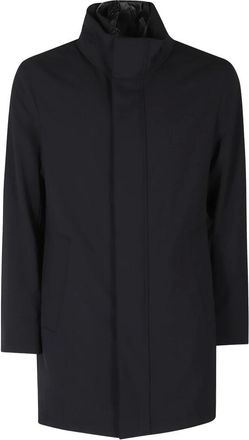 Montecore Aero Twill Coat - - Coats - Uomo - Blu - 3XL