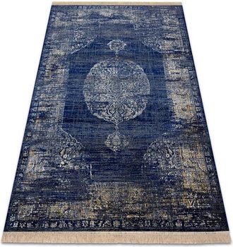 RugsX Rugsx - Carpet windsor 22994 ornament navy blue 120x170 cm