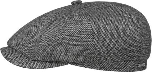 Casquette Stetson Brooklin En Laine - Motif Chevrons, Doublure Coton, Pour Homme