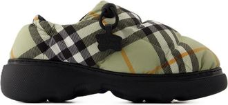 Burberry Pillow Low Mules - Dames - Platte Schoenen - Veelkleurig - 36 EU - Polyester - Schoenen