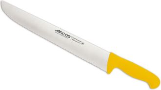 Arcos Cuchillo pescadero acero inoxidable nitrum de 350 mm mango amarillo