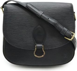 Louis Vuitton Pre-owned Cross Body Bags, female, Black, Size: ONE SIZE Pre-owned Leather shoulder-bags