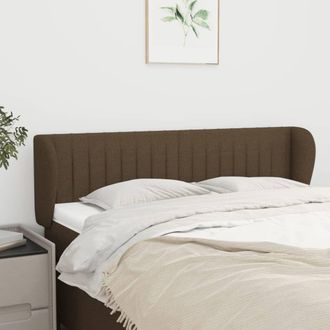 vidaXL Cabecero De Tela Gris Oscuro 147x23x78/88 Cm Vidaxl
