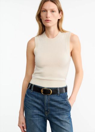 Nili Lotan May Cashmere Tank In Ivory