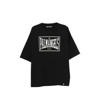 Palm Angels Vintage Box Logo Printed Short-sleeve T-shirt