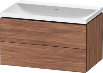 Duravit Duravit L-cube Conjunto En C Suspendido, 2 Cajones, Sin