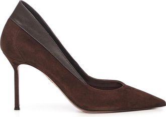 Aquazzura Suede Glove Pumps