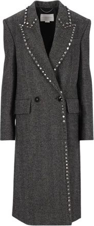 Stella McCartney Abrigos - Coats - Mujer - Gris - S