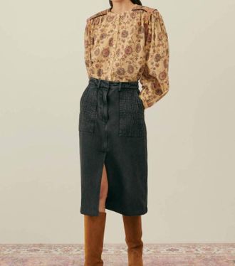 Louise Misha Jania Shirt In Cream Poem