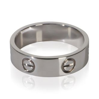 Cartier Pre-Owned Cartier White Gold Love Ring