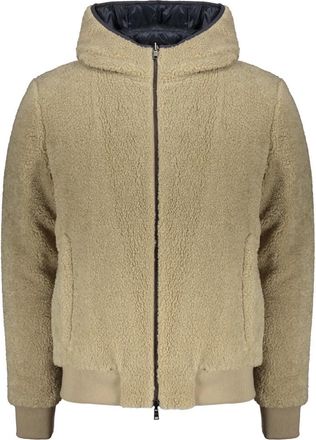 Herno Omkeerbaar Donsjack - Heren - Bomber jackets - Groen - L - Wol - Jassen